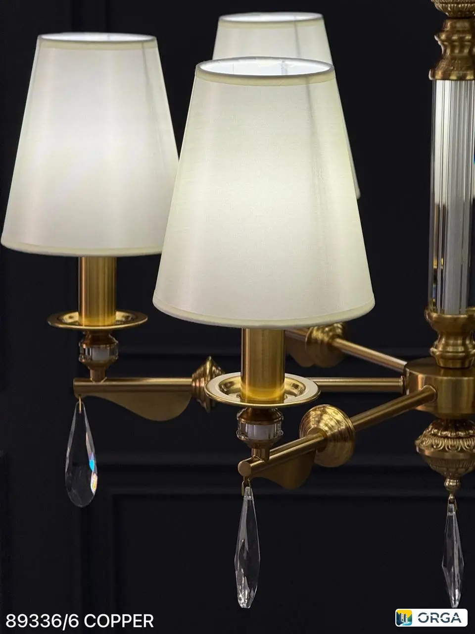 Люстра COPPER 89336/6, диаметр 65 см, высота 53 см, 6 ламп Е14