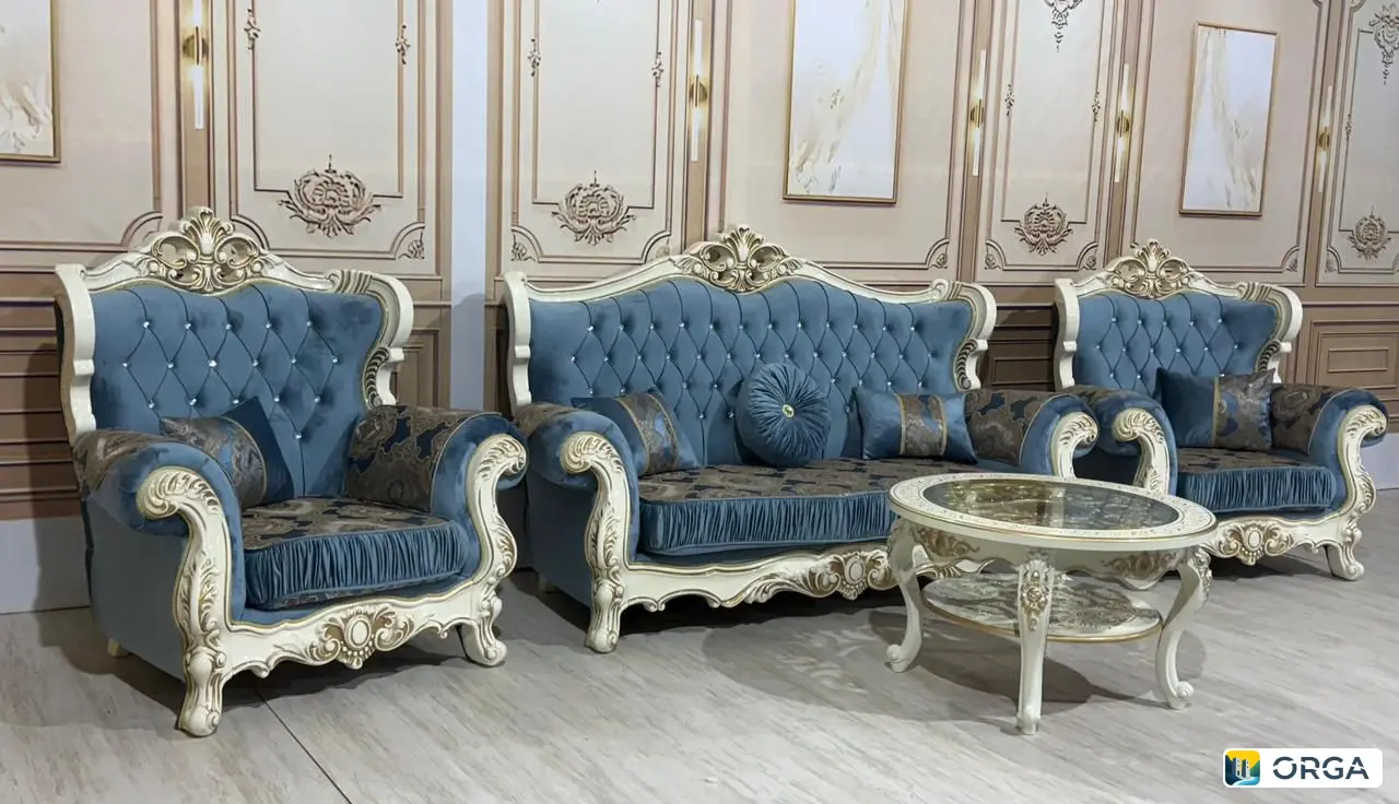 Диван Фараон раскладной с двумя креслами, 80.000 тг