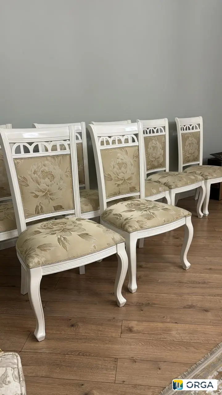 Стулья китай после реставрации, 6 шт, идеальное состояние