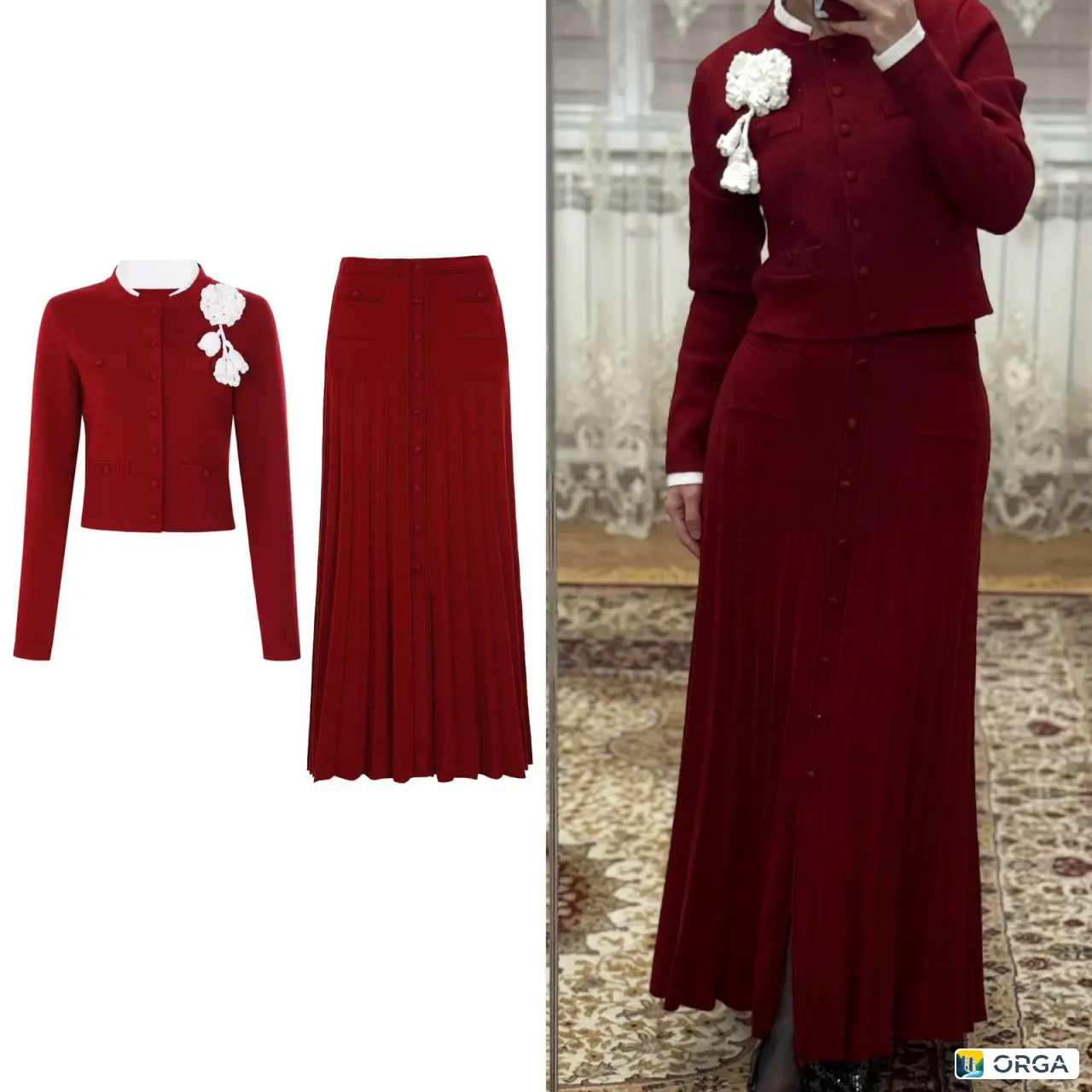 Женский костюм новый, размер S (подойдет на M)