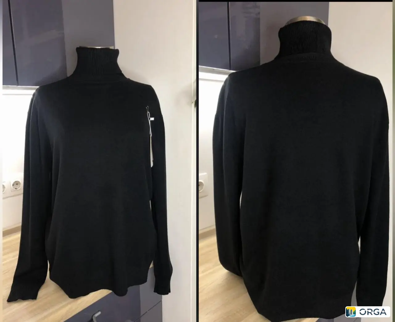 Новая водолазка Vazo, Турция, размер XL, черный