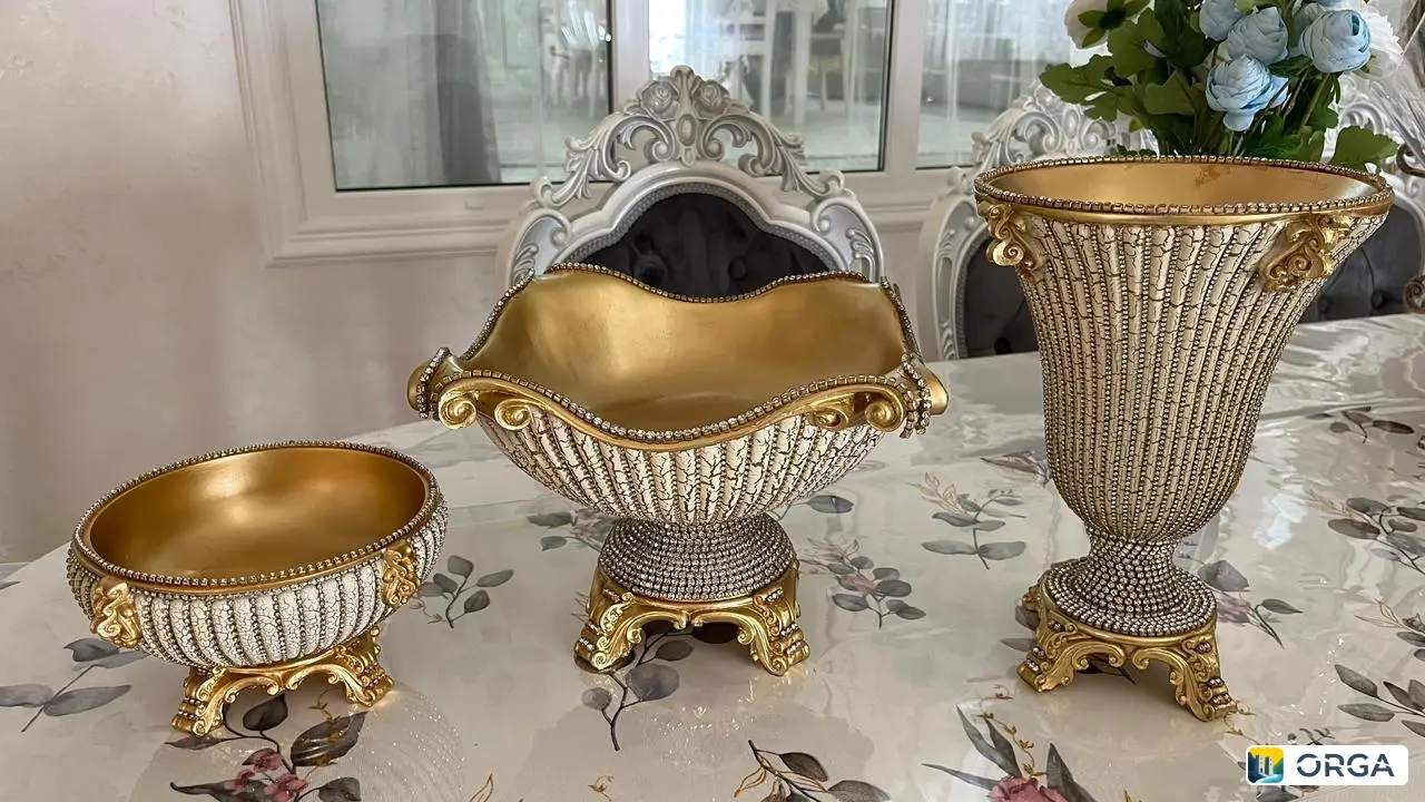 Продаю комплект: фруктница, конфетница, ваза