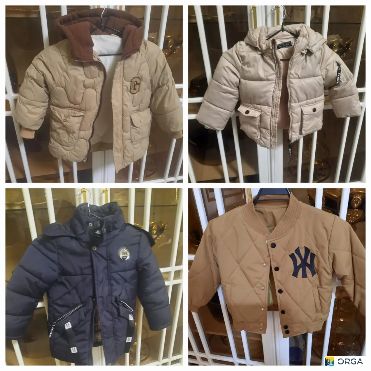 Продам 4 детские куртки, 2 новые, 3 теплые