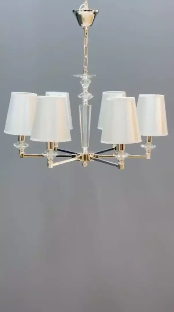 Люстра Siv 24061/6, диаметр 65см, высота 45см, цоколь E14, 6 ламп