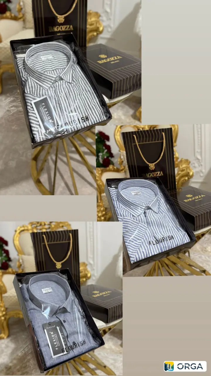 Турецкие рубашки чисто леновые