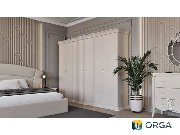 Спальня Мишель 6дв, цвет мокко, кровать 180, производство Fortuna Home Ставрополь