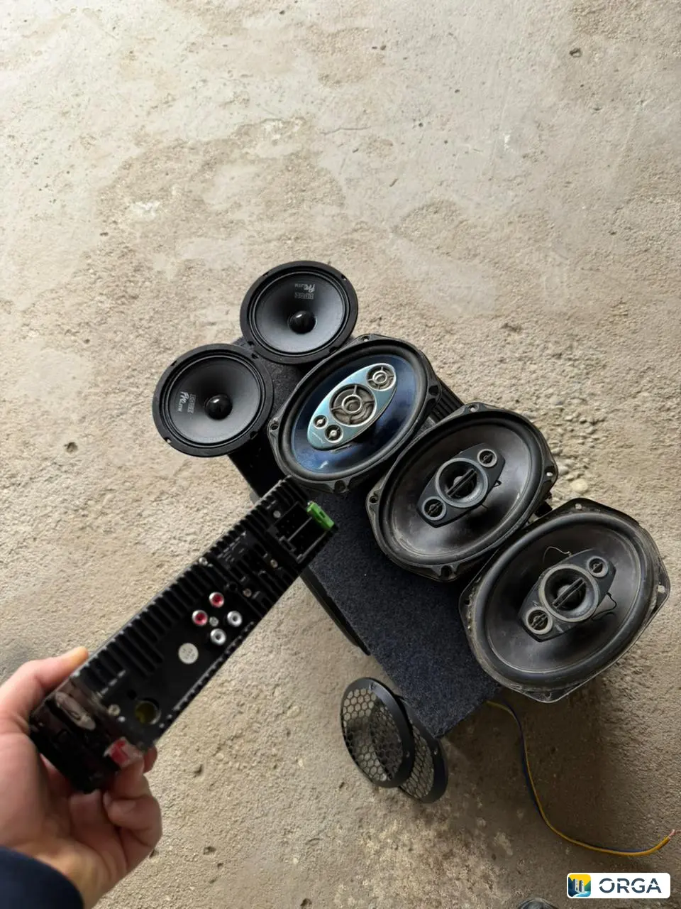 Акустика для авто сабвуфер усилитель колонки