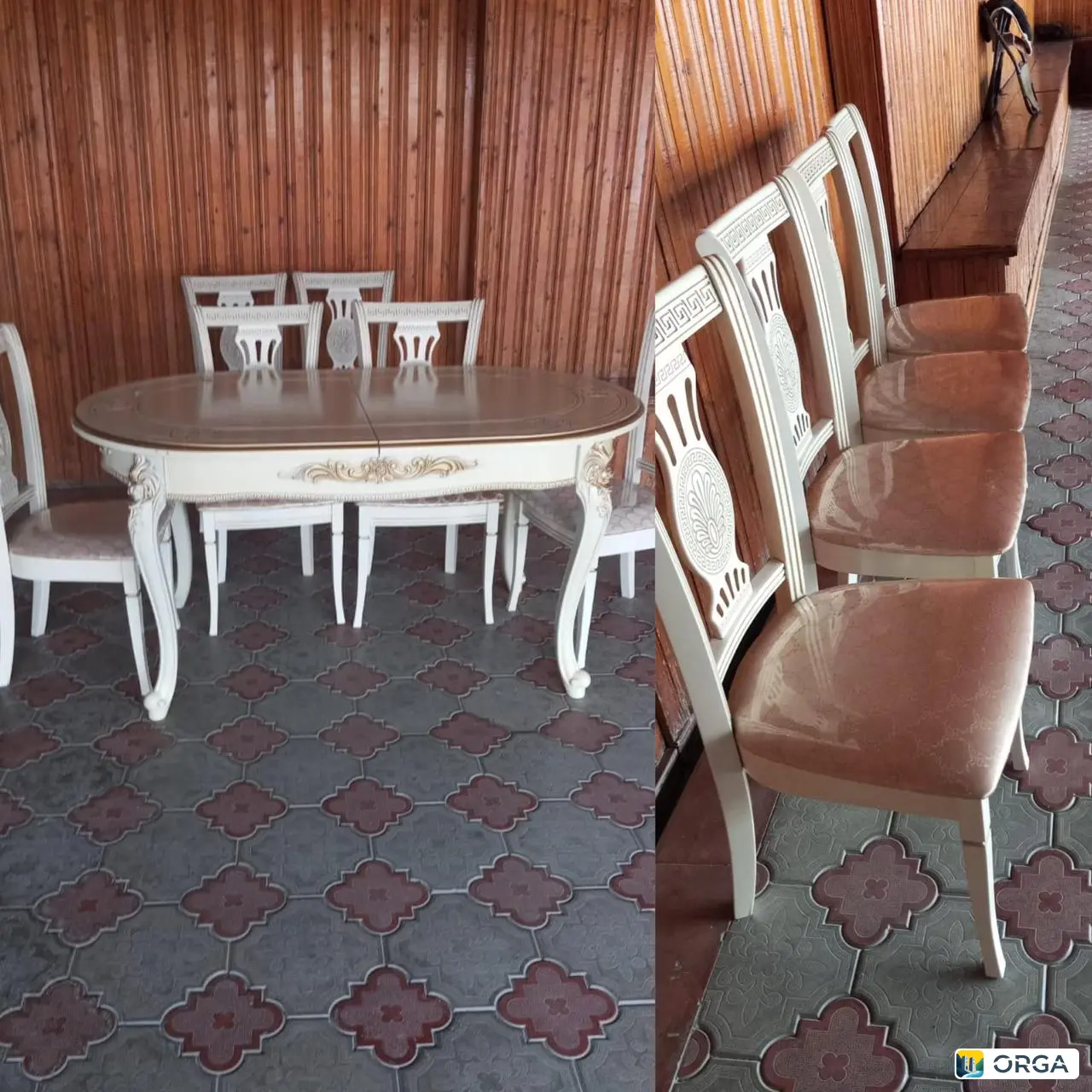 Стол + 6 стульев в идеальном состоянии