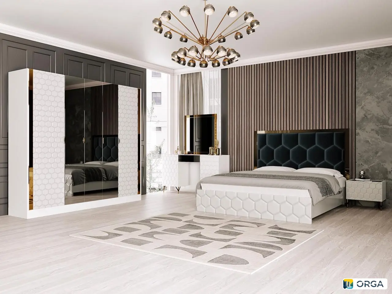 Спальня «Сильвия» от фабрики «Альфа»: