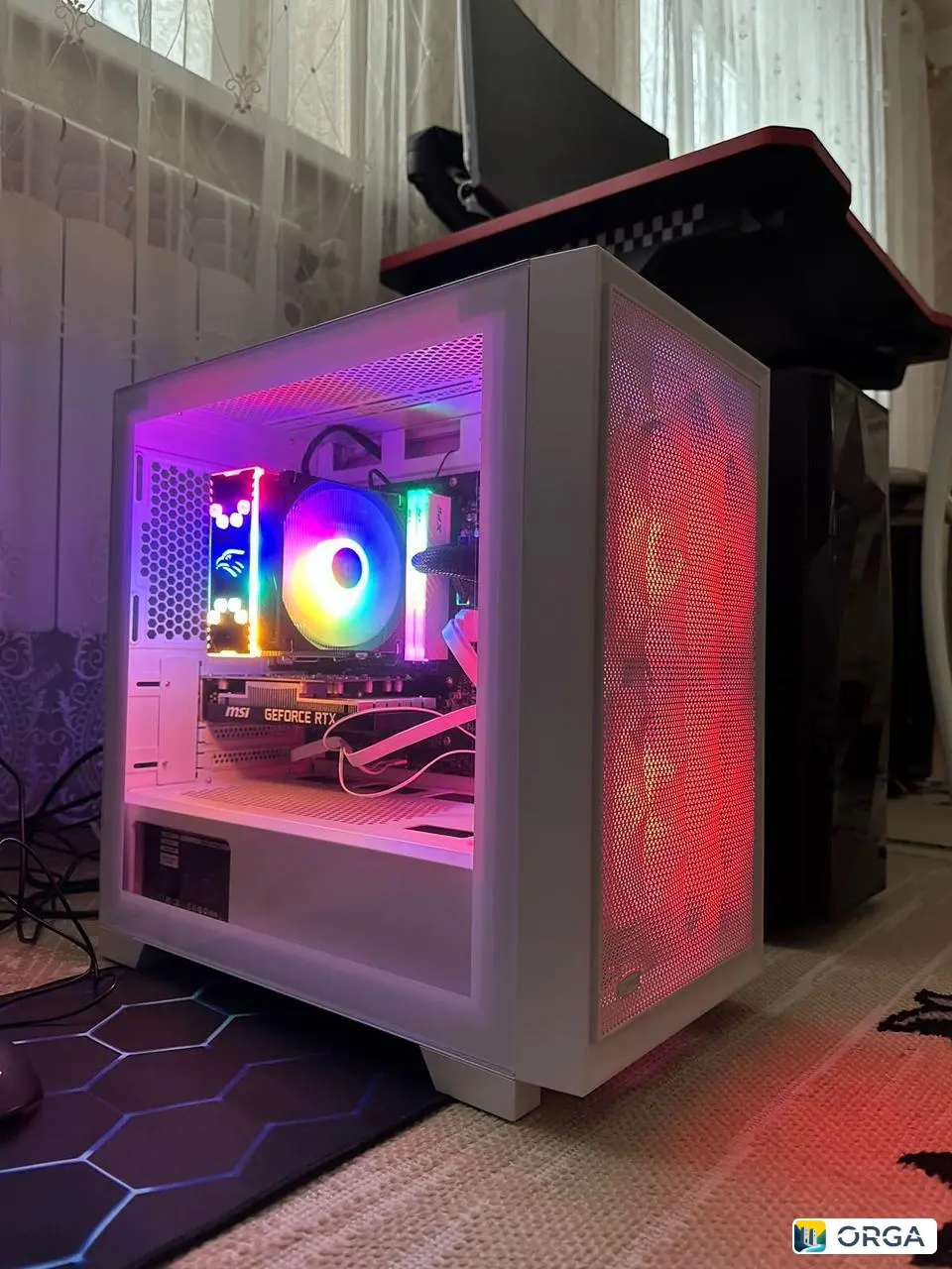 Игровой компьютер системный блок i5-10400F, RTX 3050 6 ГБ, 16 ГБ ОЗУ, SSD 240 ГБ + 500 ГБ