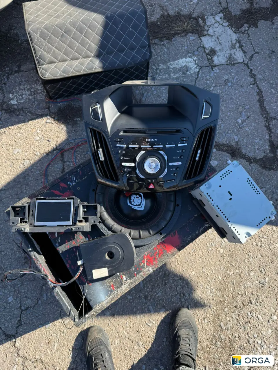 Штатная магнитола на Ford Focus 3