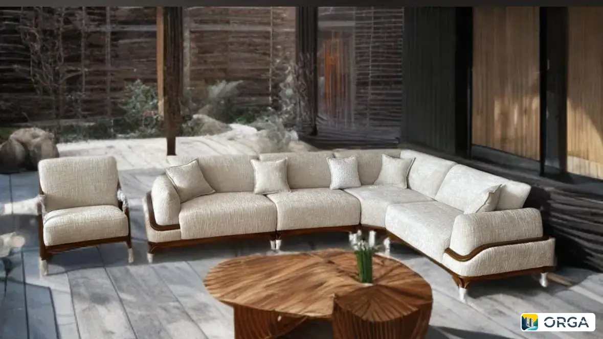 Элегантный угловой диван Aurora