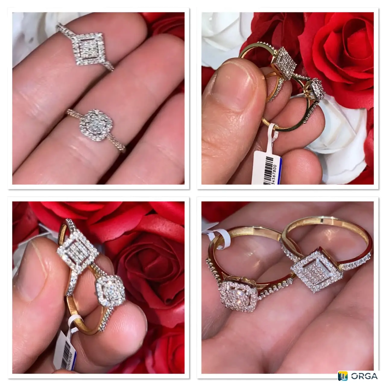 бриллиантовые кольца