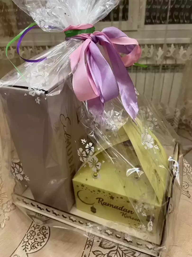 подарочные наборы цветы и коврик для намаза