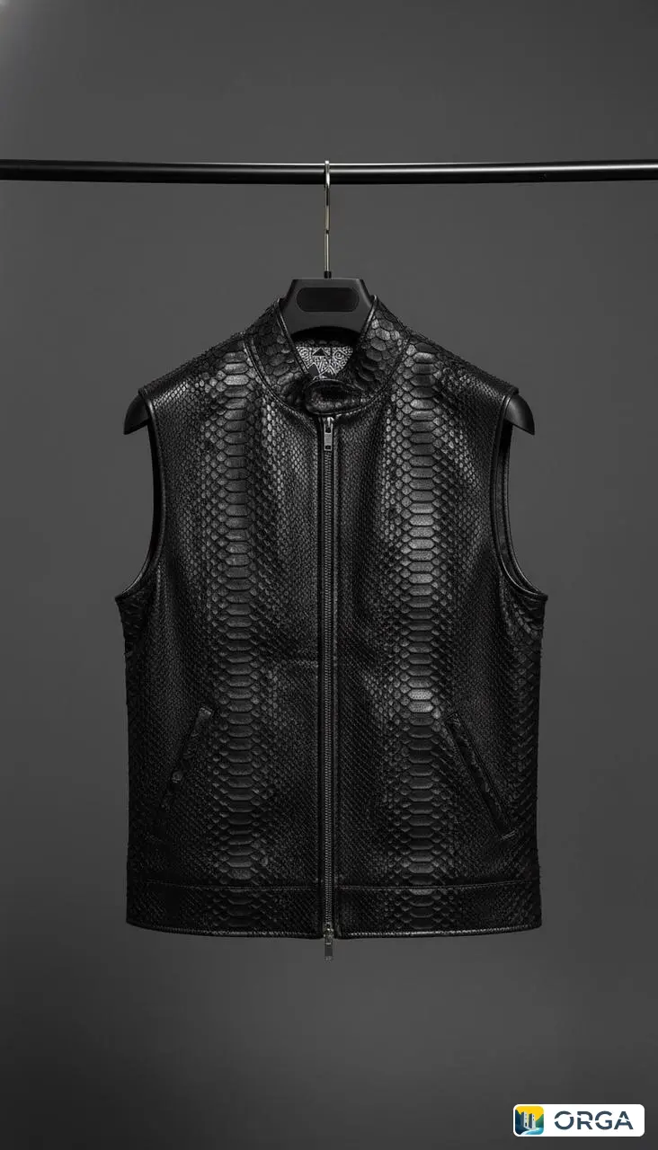 мужская безрукавка питон