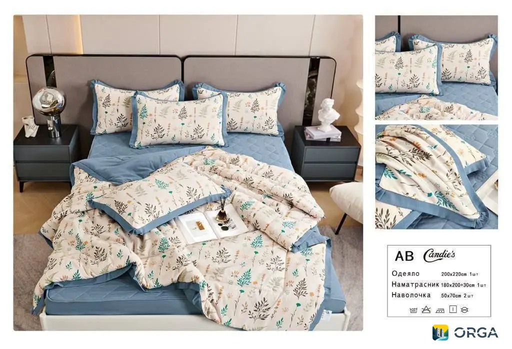 Набор постельного белья с одеялом и наматрас