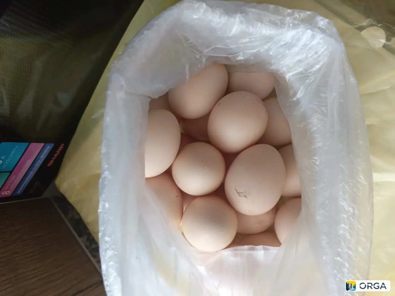 Домашние яйца 30шт