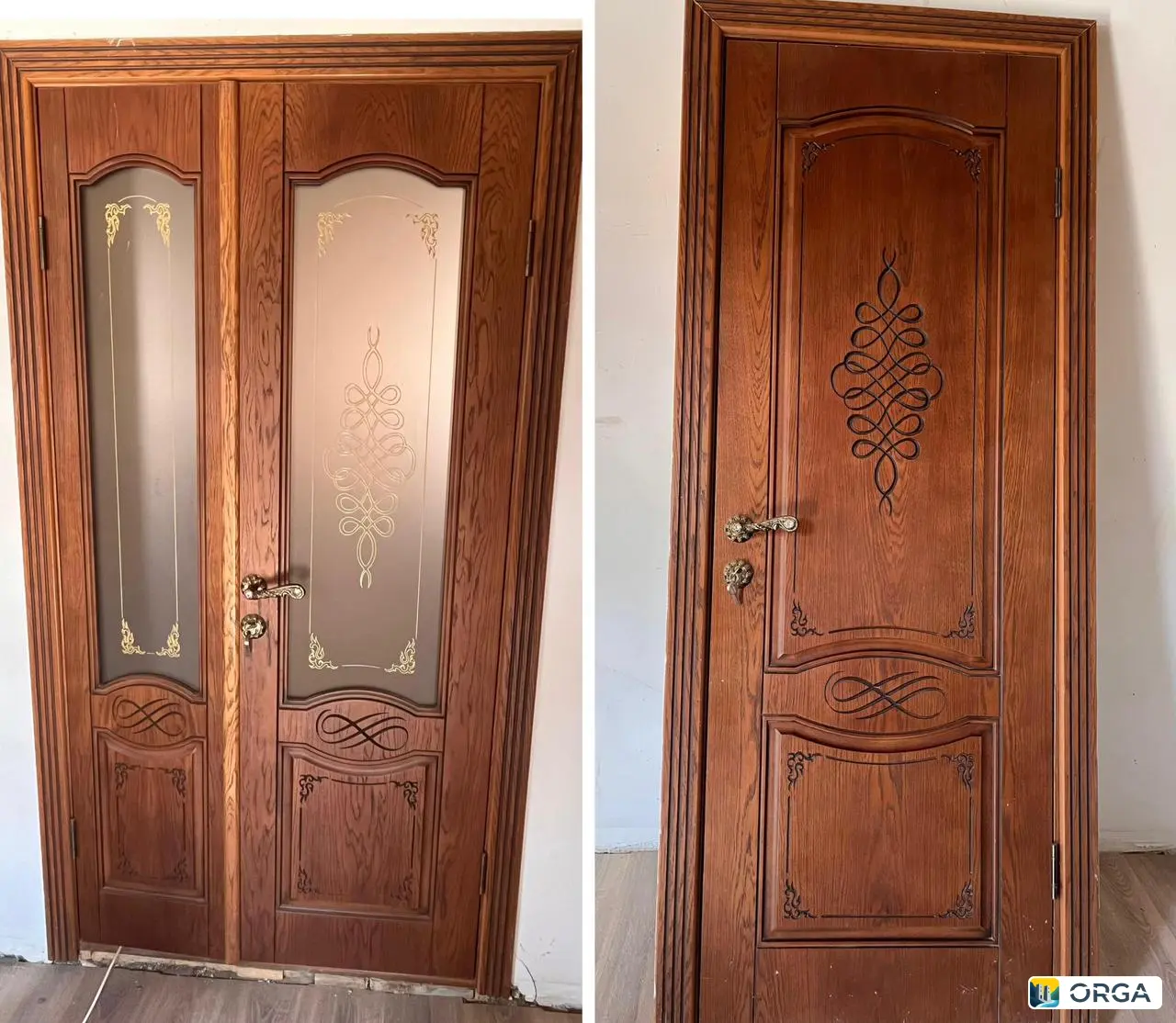 Продаются межкомнатные двери: двухстворчатая и одностворчатая