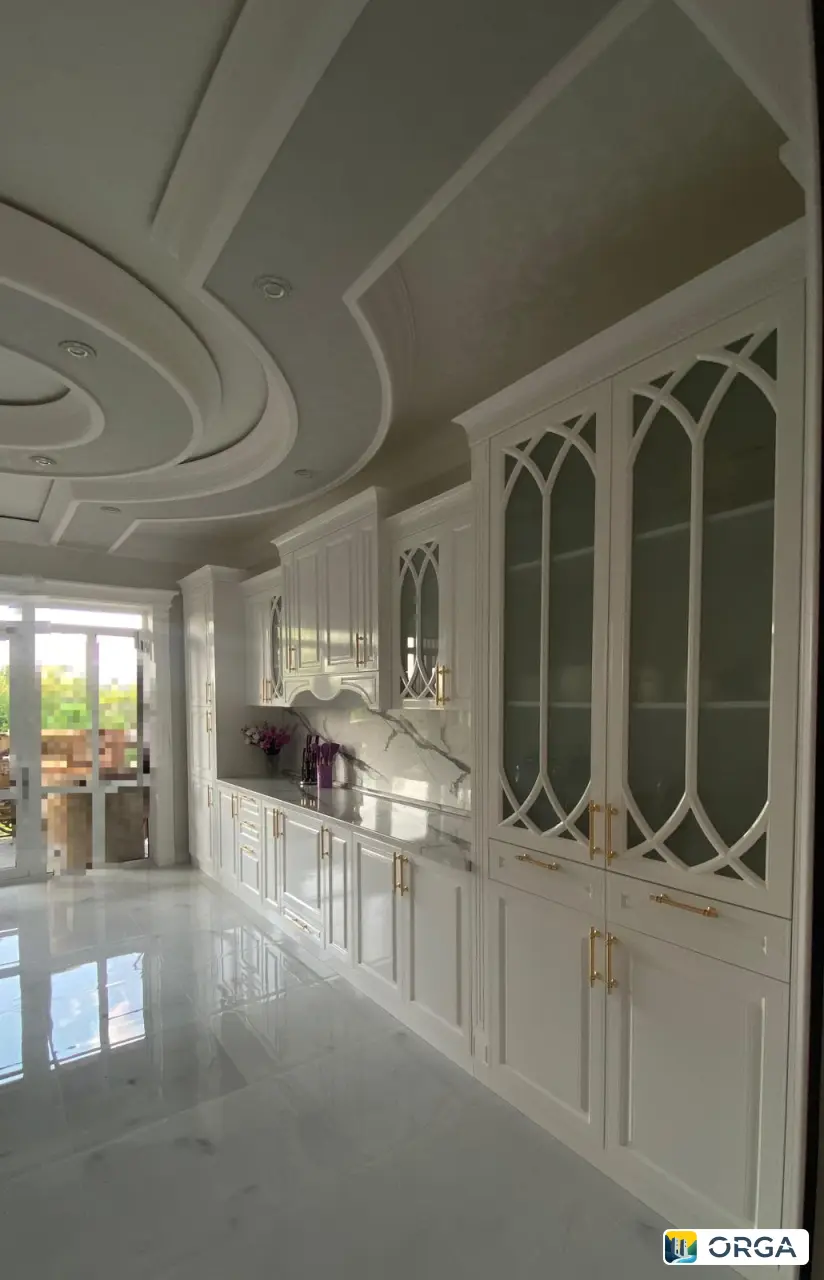 Кухня «Медия» от фабрики «Аметист», белый глянец, 5.10 м, 88000 руб