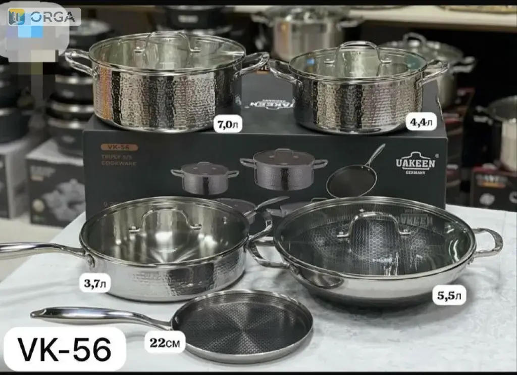 набор кастрюлей